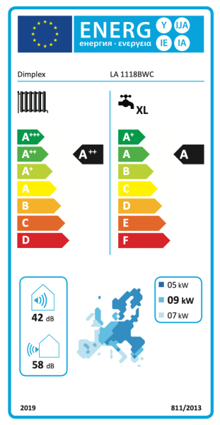Dimplex LA 1118BWC Luft-/Wasser-Wärmepumpe